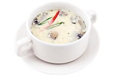 Суп"Том Кха с курицей и грибами"